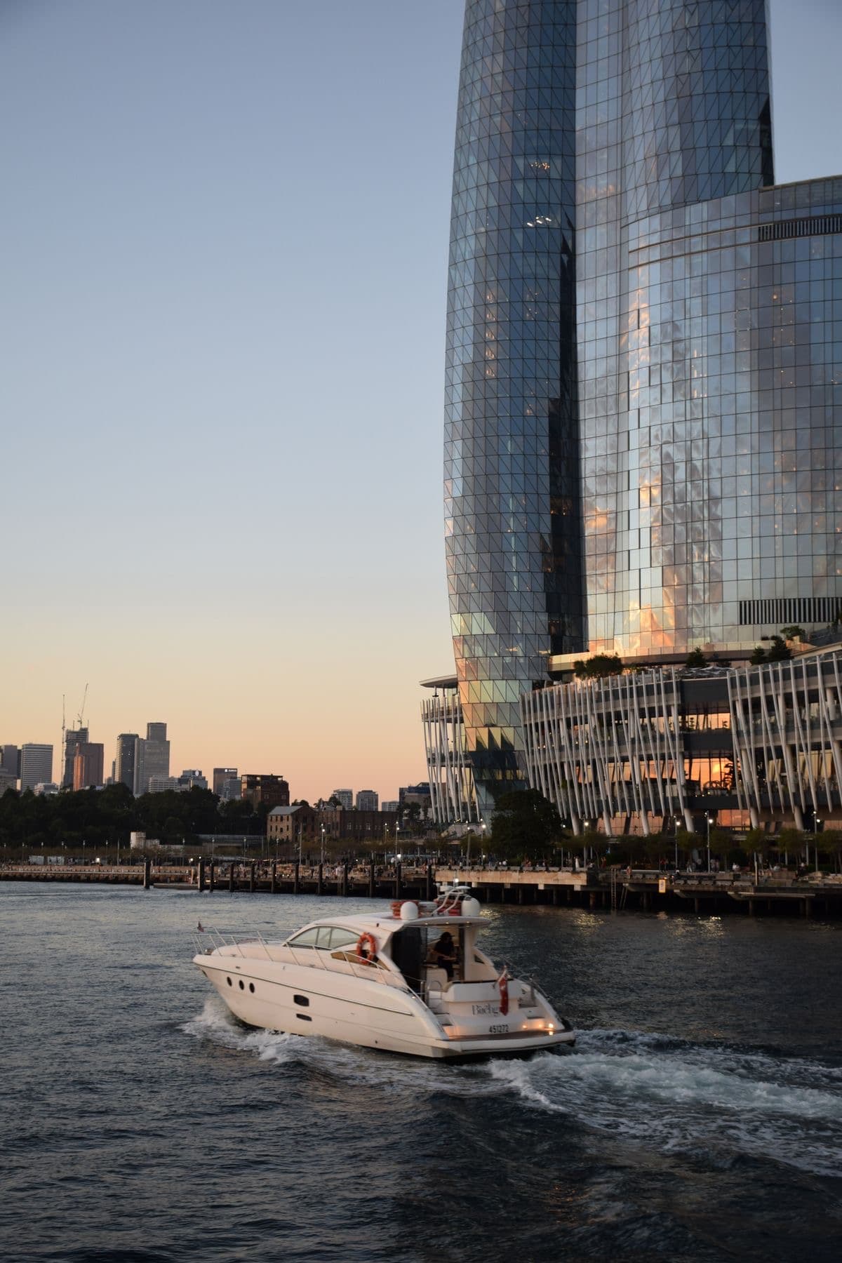 Harbour at golden hour